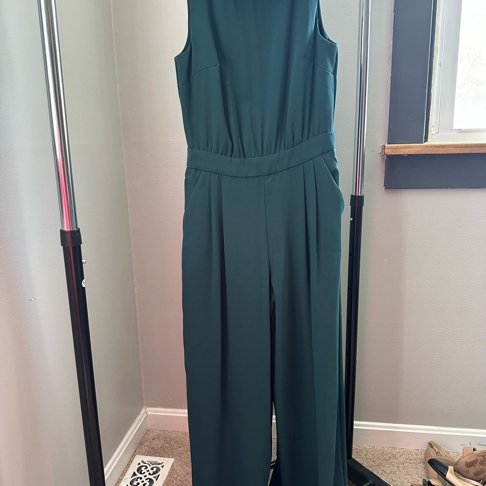 Boden Elegant Green Jumpsuit